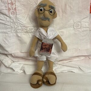 GANDHI DOLL. Mahatma Gandhi doll by Little Thinkers 13” tall. NWT